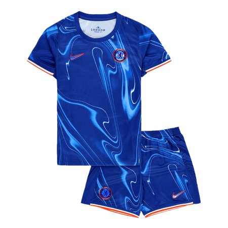 Kid's Chelsea Home Soccer Jersey Kit 2024/25