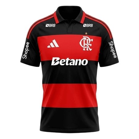 Men's CR Flamengo Home Replica Soccer Jersey 2026/27