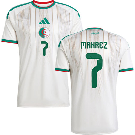 Kid's MAHREZ #7 Algeria Home Replica Jersey World Cup 2026