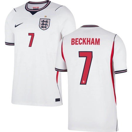Kid's BECKHAM #7 England Home Replica Jersey World Cup 2026