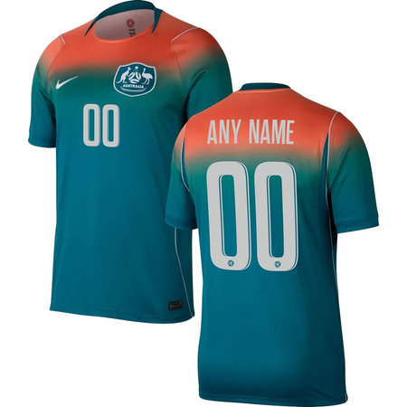 Kid's Australia Away Replica Custom Jersey World Cup 2026