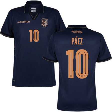 Kid's PÁEZ #10 Ecuador Away Replica Jersey World Cup 2026